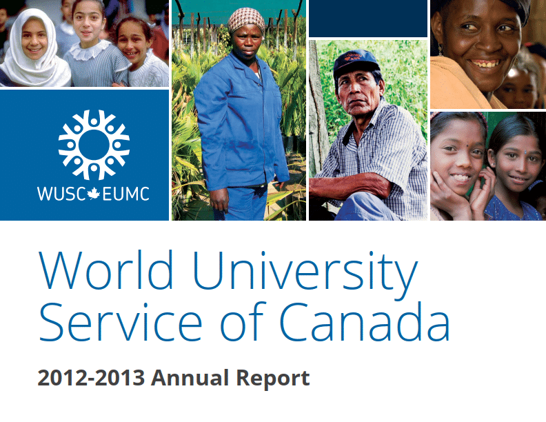 WUSC Annual Report (2012-2013)