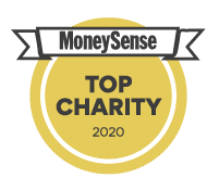 Top Charity for MoneySense's 2020 Charity 100 Rankings!
