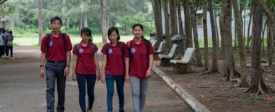Students at Can Tho University in Vietnam. © WUSC/Lorenzo Moscia