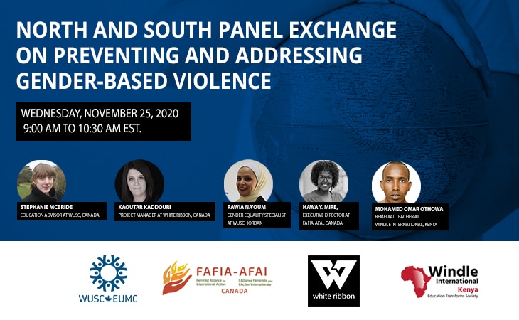 North and South panel exchange on preventing and addressing gender-based violence