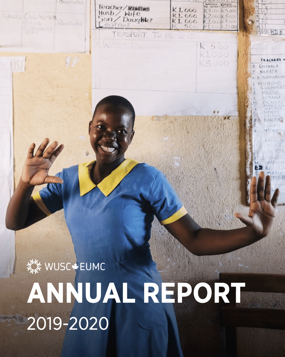 WUSC 2019-2020 Annual Report Front Cover