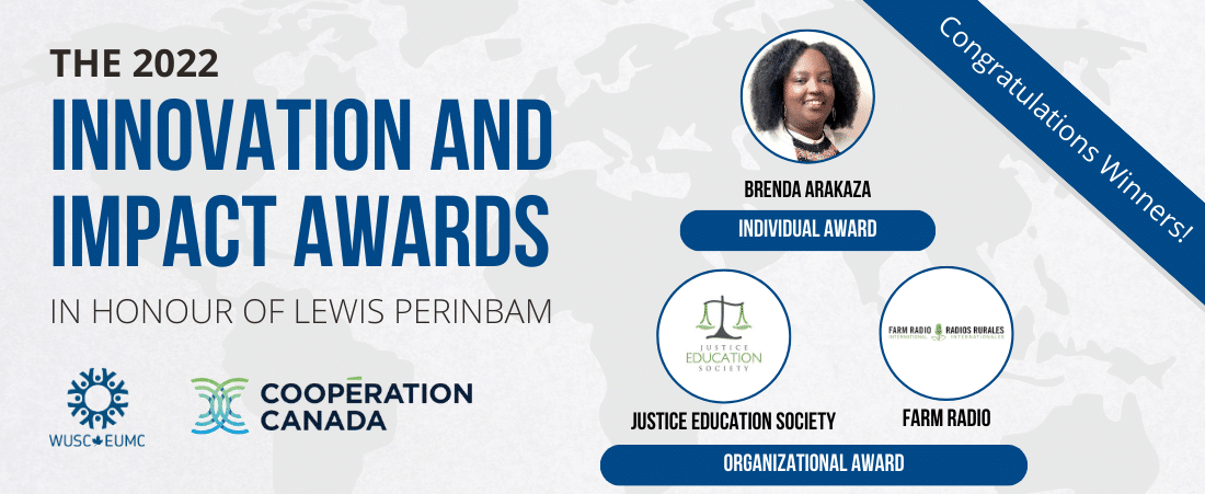 Congratulations, Brenda Arakaza, the 2022 Winner of the Lewis Perinbam Award