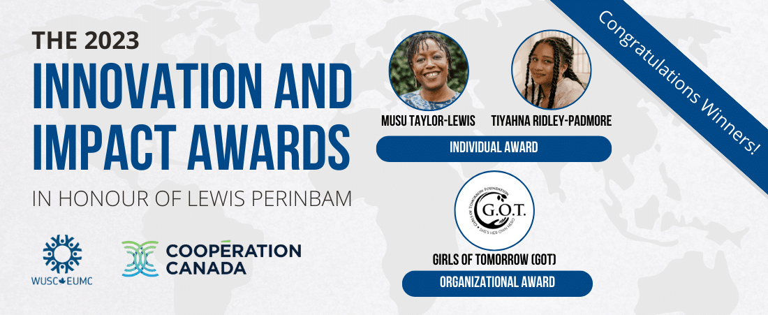Congratulations, Musu Taylor Lewis & Tiyahna Ridley-Padmore, the joint 2023 Winners of the Lewis Perinbam Award