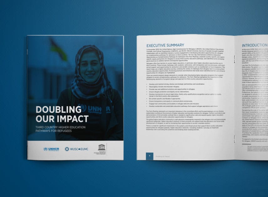 THIRD COUNTRY HIGHER EDUCATION PATHWAYS FOR REFUGEES