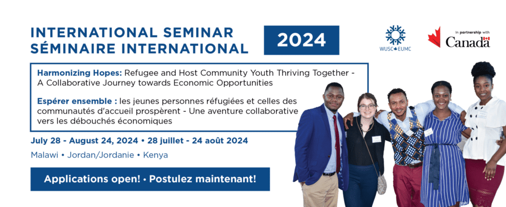 2024 WUSC International Seminar in Jordan, Kenya and Malawi: applications now open!
