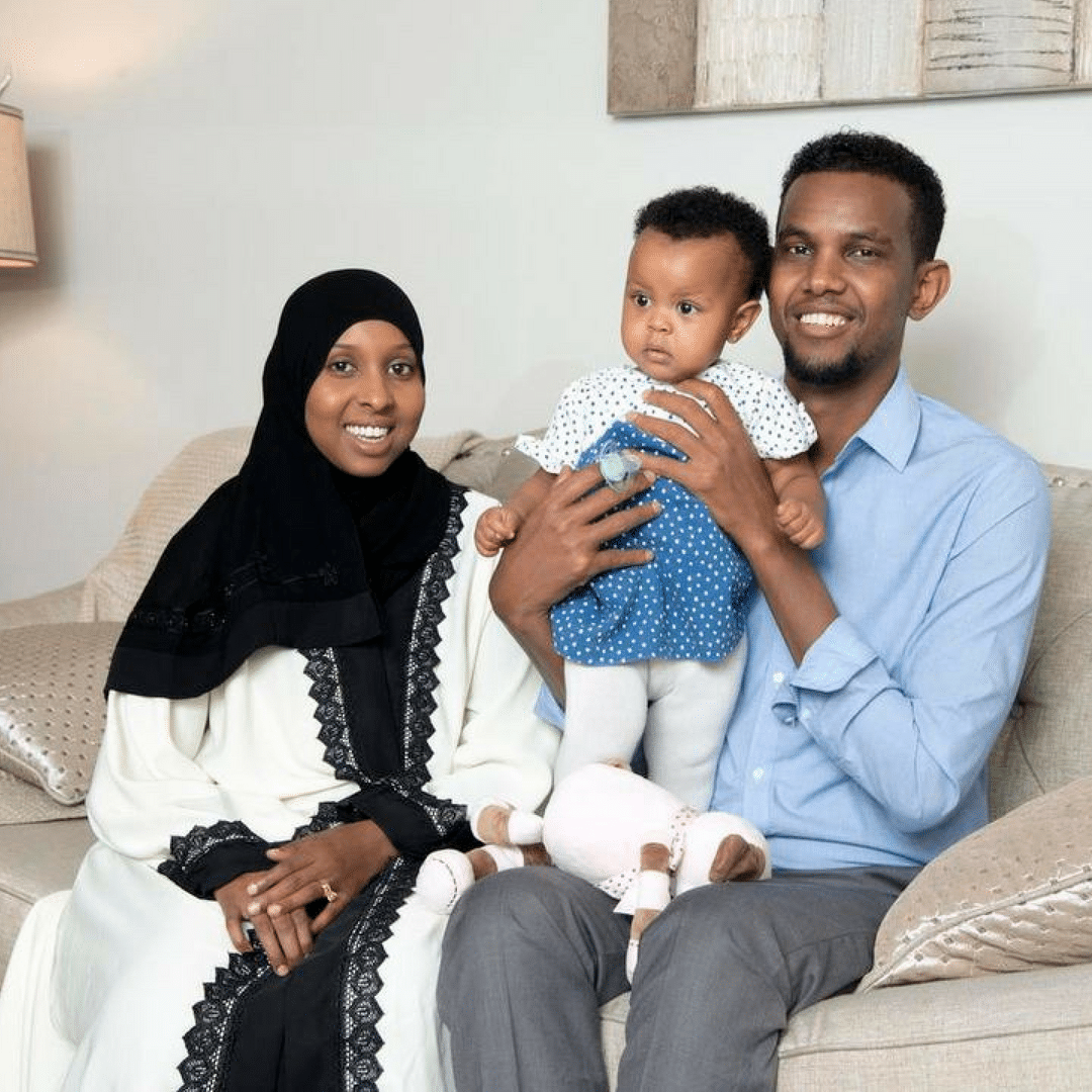 Photo of the Siraji family