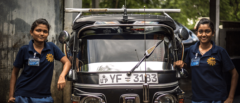 young sri lankan women in automotive sector