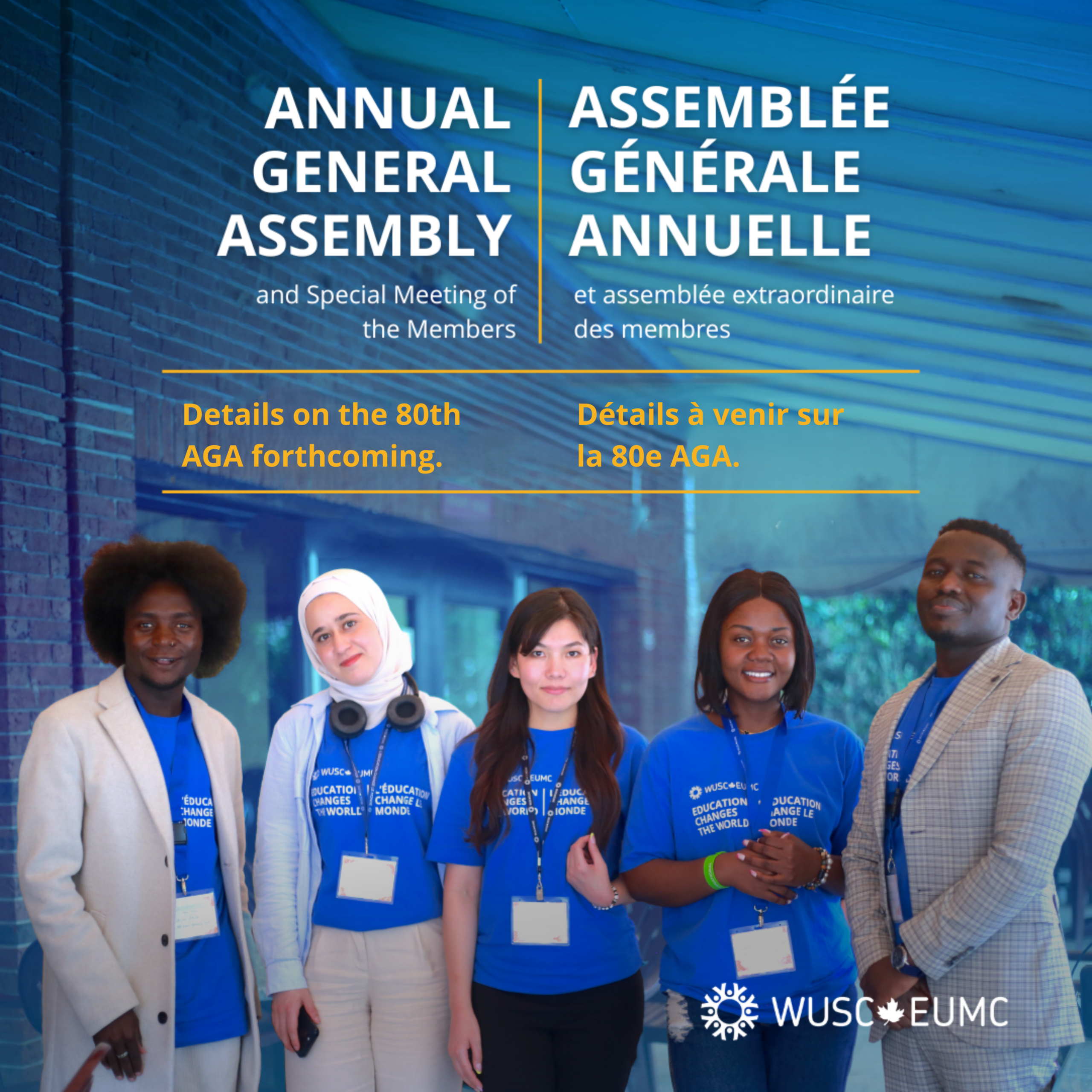 Student Refugee Alums during the Local Committee National Training in Ottawa